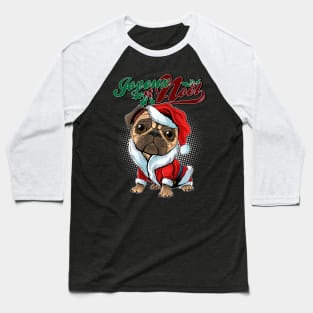 Joyeux noël sweet pug Baseball T-Shirt